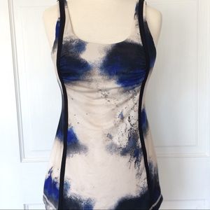 Lululemon Sz 8 Milky Way Hole Hearted Yoga Tank